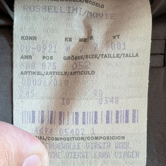 Hugo Boss Gray Sport Coat with Structured Silhouette - Picture 8 of 12